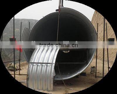 Embanked Corrugated Steel Culvert Pipe