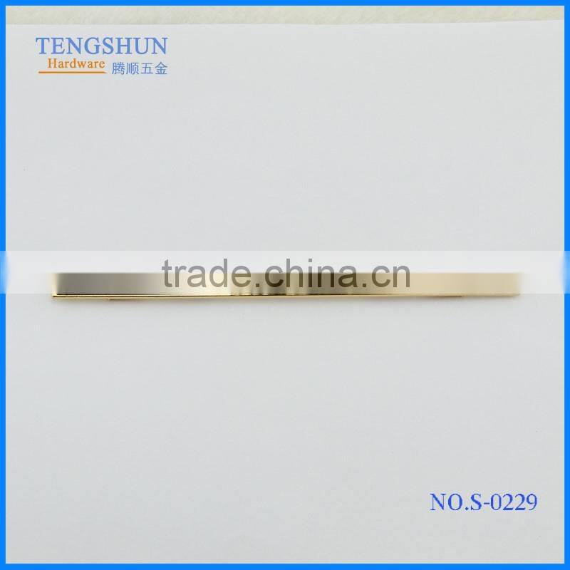 concise zinc alloy side clip for purse oem metel accessories for purse or shoes