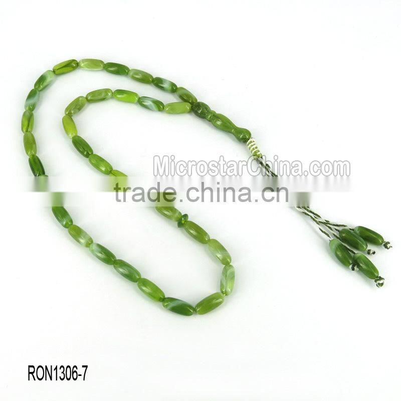 Cherry amber color 33pcs Islamic Prayer Beads Misbaha Rosary Tesbih misbaha