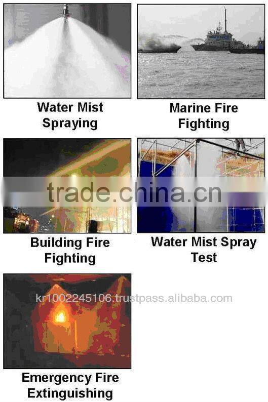 EMERGENCY FIRE FIGHTING WATER PISTON PUMP