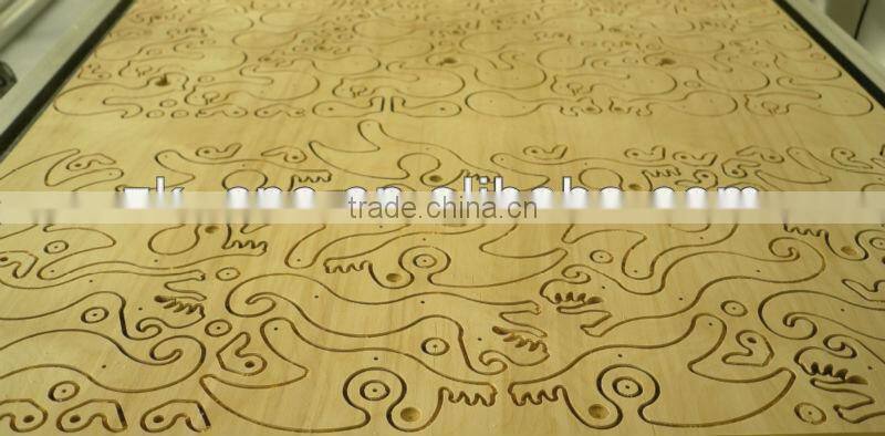 ZK-1325-2 Spindle Heads CNC Wood Engraver Machine With Vacuum Bed