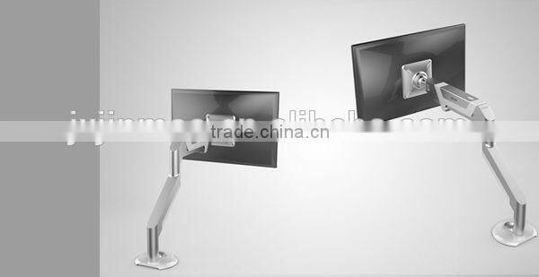 2014 new design professional clamp mount single arm in desk adjustable LCD Monitor arm