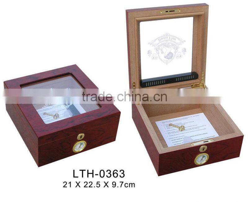 wooden cigar humidor supplier