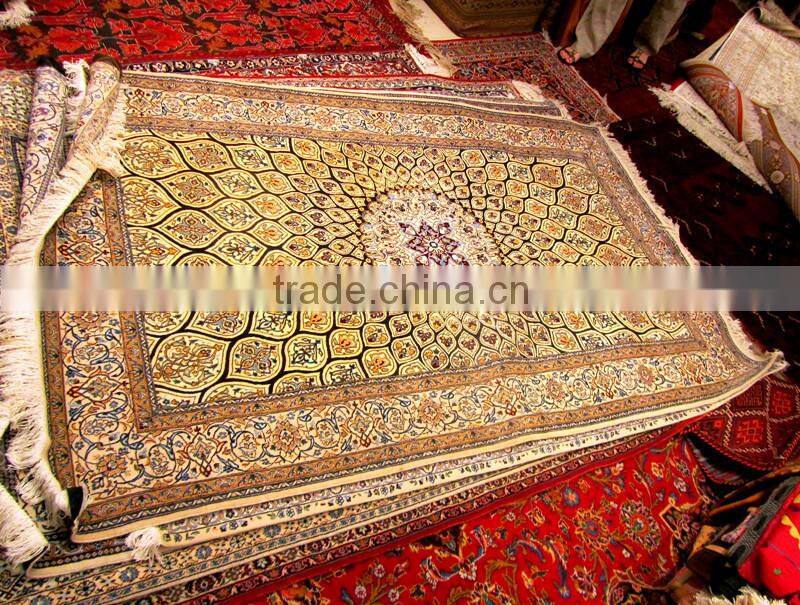 Manufactured hot sales handmade carpet iran wholesale carpet