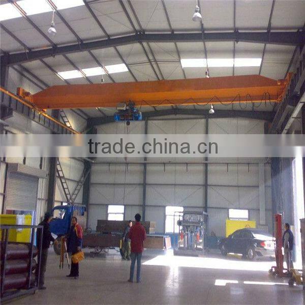 electric 3 ton workshop single girder overhead crane