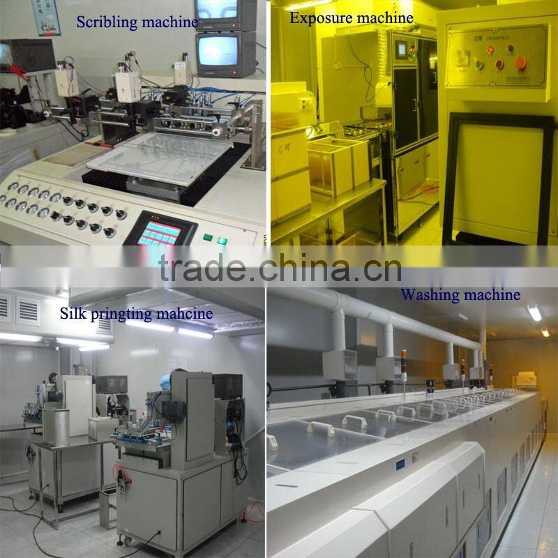 LCD module for digital electronic clock