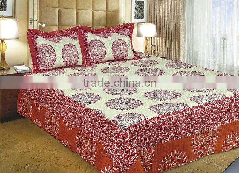 Custom quilting fabric cotton print