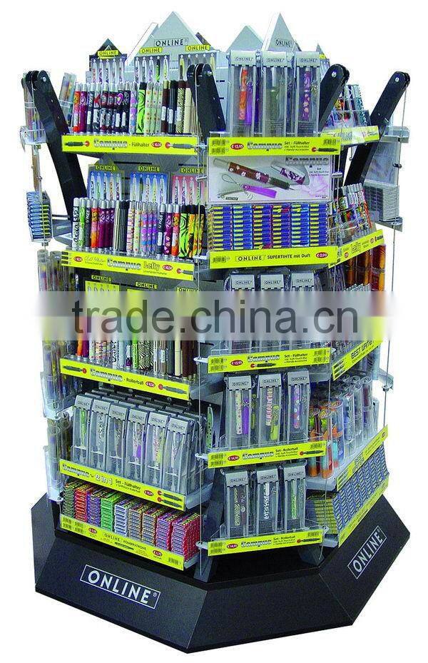 Bottom price Best-Selling acrylic magazine display shelf