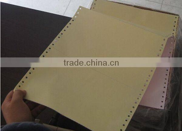 continuous form computer 9 1/2 carbonless print paper sale