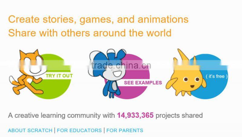 PicoBoard Scratch sensor board for Kids programming support Raspberry Pi