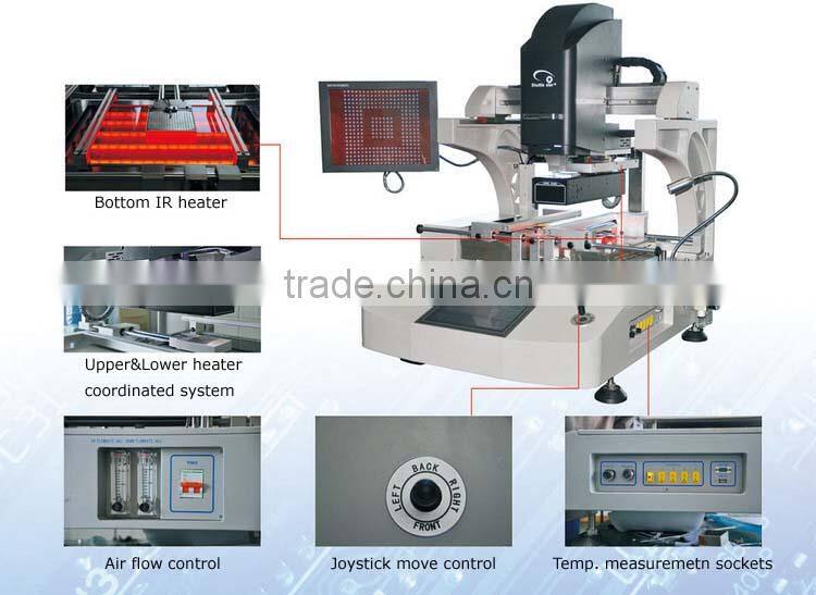 Better than ever! Shuttle star E6250 automatic bga rework station with optical alignment repair mobile phone