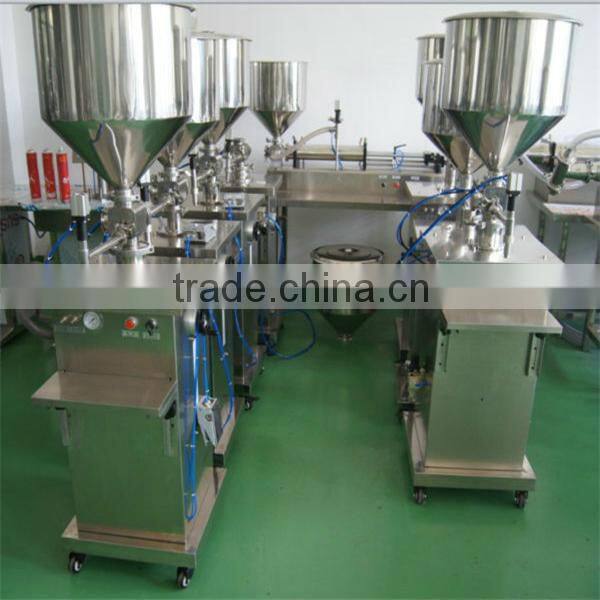 Sunny Pneumatic cosmetic filling machine, semi automatic jam filling machine, shampoo filling machine