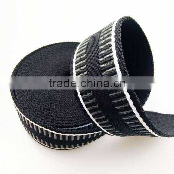 High quality custom made jacquard ribbon polyester tape nylon webbing