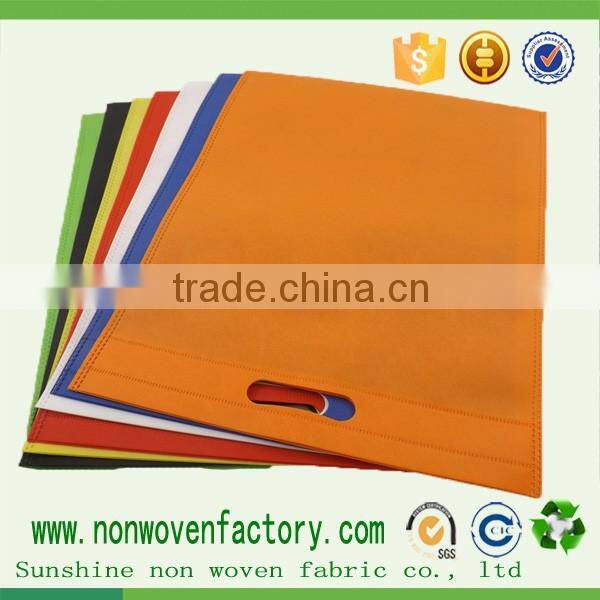 PP nonwoven 80gsm to Die-cut handle shopping bag