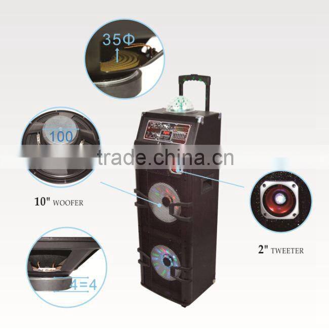 New Bluetooth Trolly/Portable Speaker with 10inch subwoofer