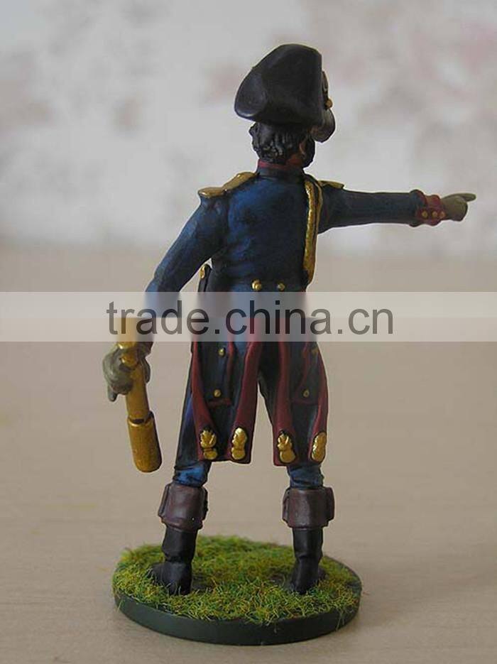 Hand-painted Soldier Figure French ArtIlleryman Miniature
