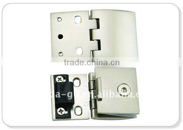 Hinge for glass display cabinet/folding hinge for a table