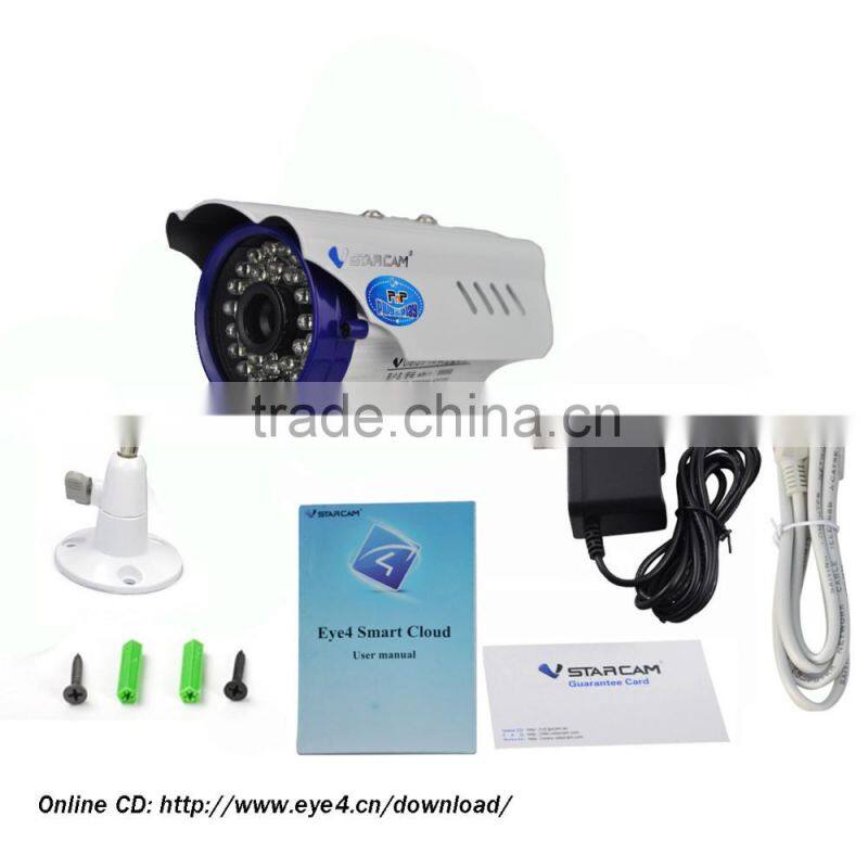 VStarcam 720P weatherproof night vision outdoor ir ip camera IR cut cctv cameras