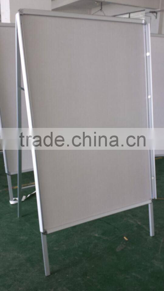 outdoor portable aluminum pavement sign stand, A frame sign, poster stand