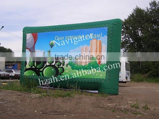 Indoor Inflatable Curve Wall Decorations 2014