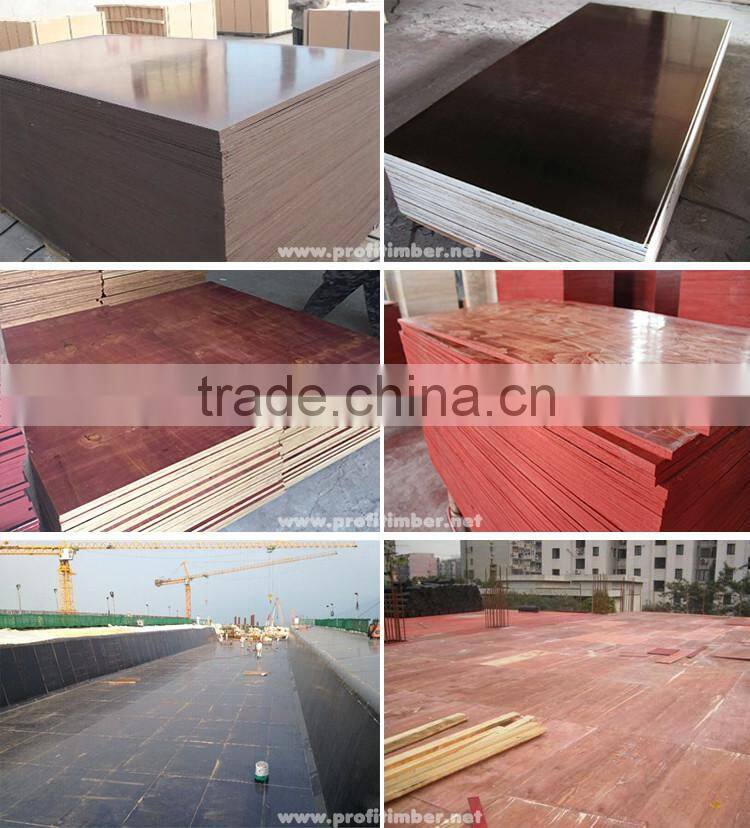 Waterproof Phenolic 18mm Black Film Faced Plywood