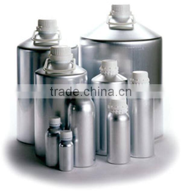 Recycled Empty aluminum powder bottle with oxidic sifter closure