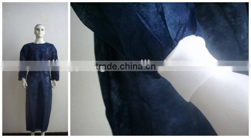 Medical and surgical nursing dress gown,nurse gown