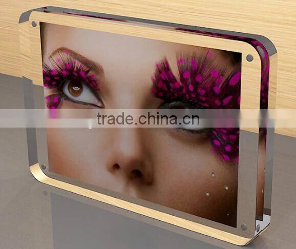 high transparent acrylic photo booth frame