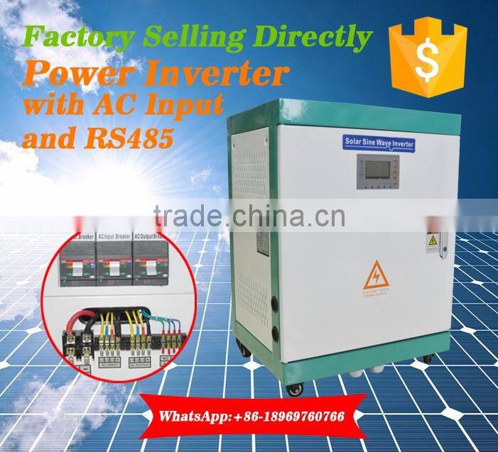 AC 3 phase pump system 10kw high quality off grid hybrid inverter