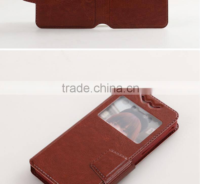 Universal leather case for mobile phone,universal phone case,Universal flip case