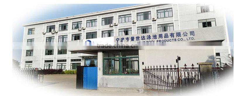 P1840 Extendable Swimming Pool Stainless Steel Ladder with Plastic 2/3/4 Steps for in-ground Pool