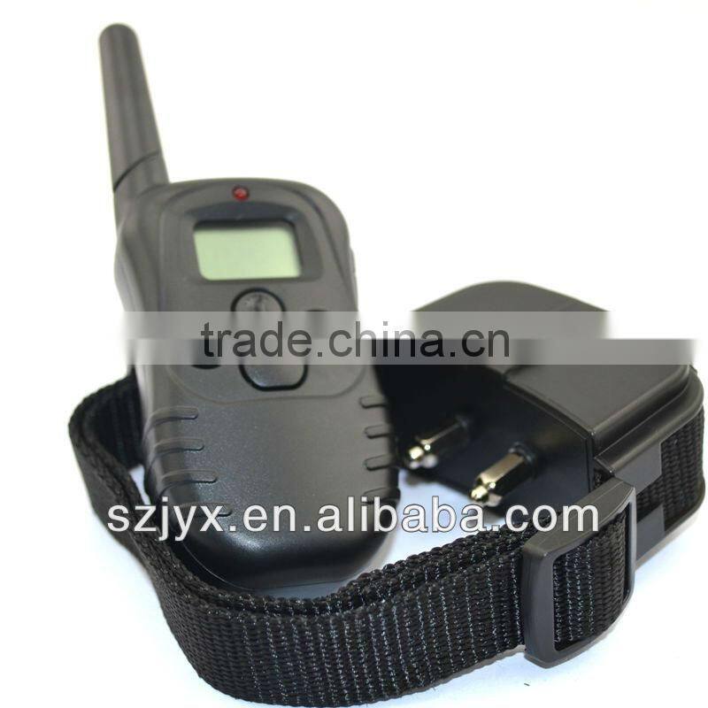 Remote Control 100 Level LCD Dogs Anti Bark Training Collar