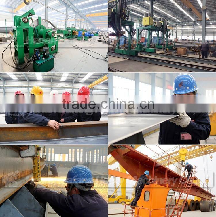 Heavy Duty Engineers Service QD Type 200 ton Double Girder Overhead Crane Price