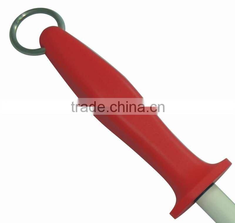 Anti-break ceramic corundum sharpening steel ceramic knife sharpener