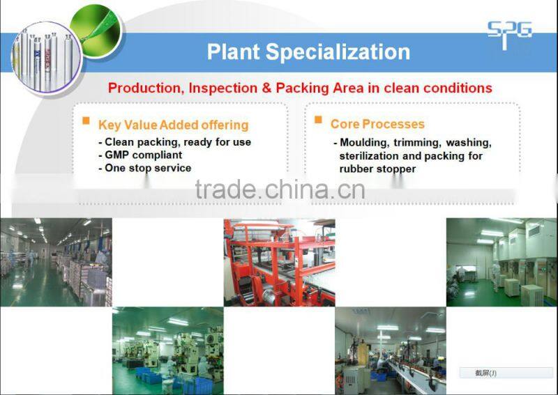 20ml tubular glass vial