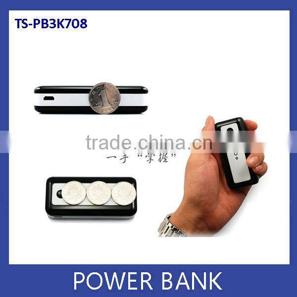 Factory Supply! TS-PB5K615 Mobile power for iphone ,ipod,Samsung, HTC mobile phone.