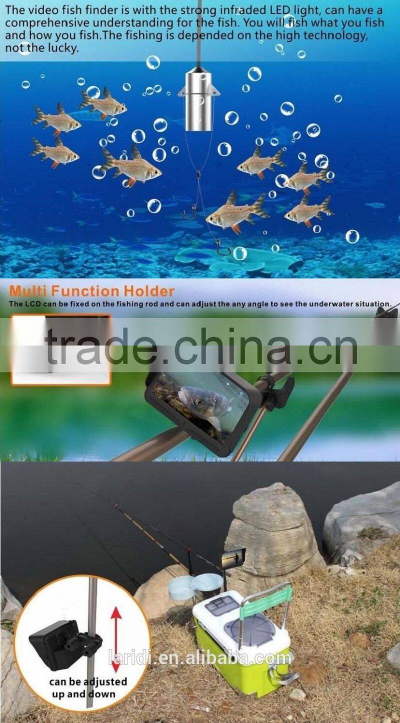 2016 Lucky Fish Finder Sounder Wireless Sonar Fishing Underwater one Camera Deeper Depth X3 fish finder