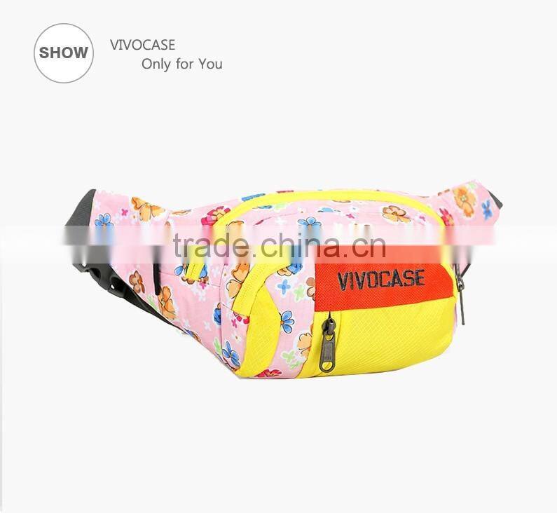Sports waist bags outdoor running bag lady makeup waist sports bag