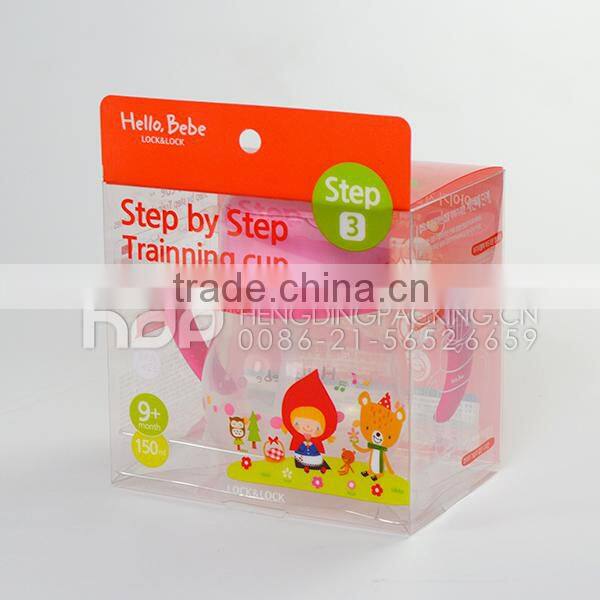 Clear PP plastic transparent folding box for baby care