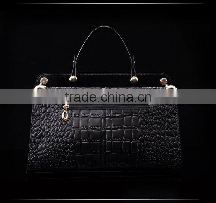 crocodile leather bag wholesale handbag china brand handbag