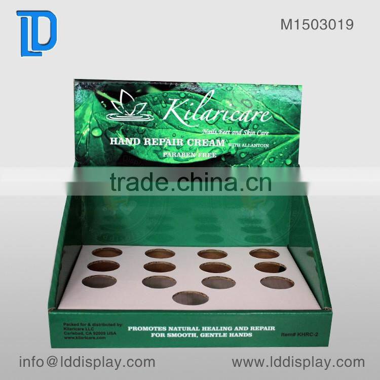 cardboard counter table top displaying stands, table display rack