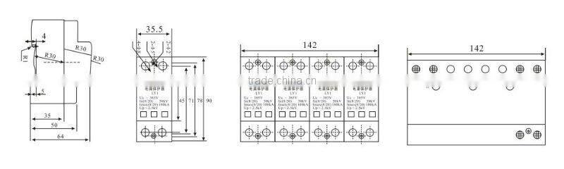 220V Surge protective device