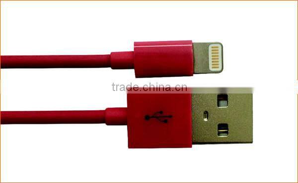 MFi Certified Classic Charing Round TPE Cable With ABS housing