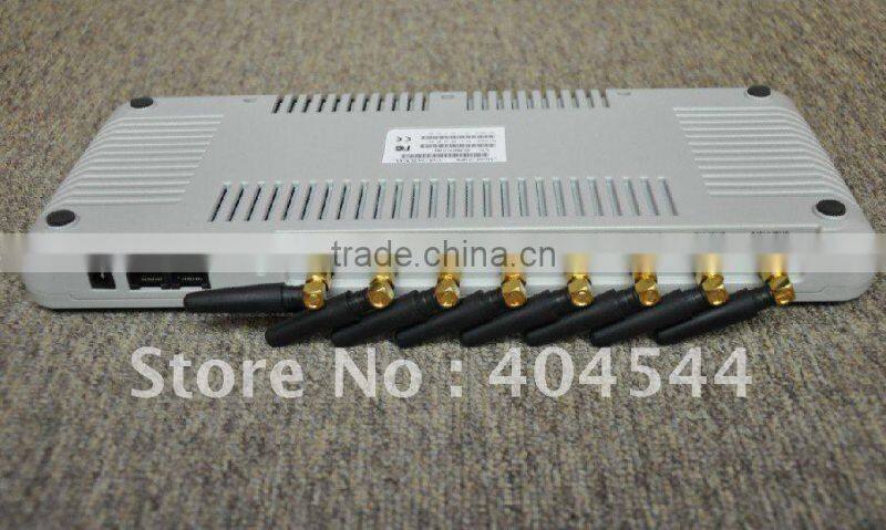gsm to voip gateway router 8 ports