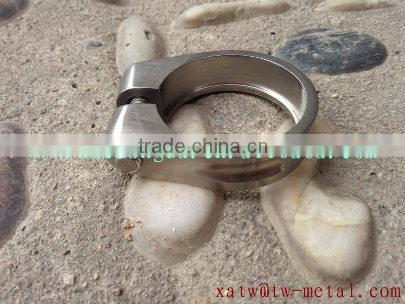 xacd made titanium seat post clamp 31.6 or 30.9 and 34.9 customize bicycle clamp