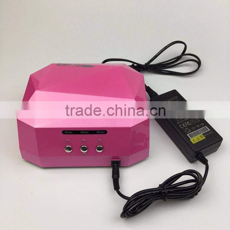 led uv curing system nails factory nail polish and dryer uv gel machine led nail lamp new 2016 uv nail lamp 36watt