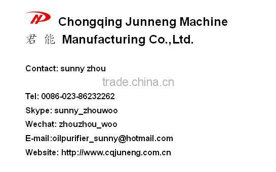 Machine Oil Dehydration Filter System