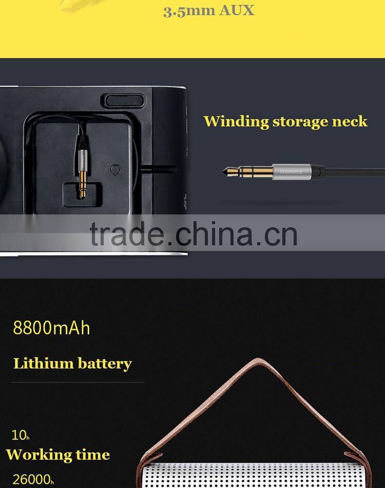 Original Remax Bluetooth Wireless Portable Speaker for smart phone