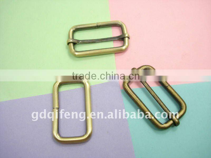 fashion accessories anti brass metal adjust belt buckle without pin for women bags 48*29mm