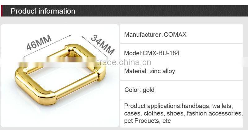 Hollowed metal ladies shoe accessories shoes buckle